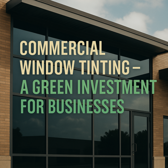 Commercial Window Tinting - a Green Investment for Business - Go Green America