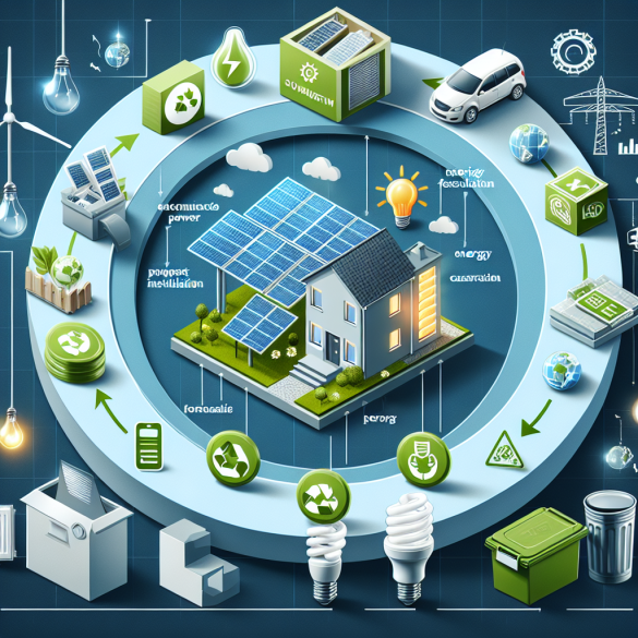 Infographic Highlighting Carbon Footprint Reduction